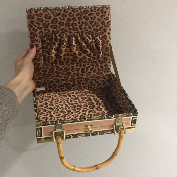 Unique, handmade cigar box bag - Picture 2 of 4